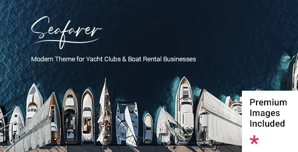 Seafarer Yacht and Boat Rental Theme