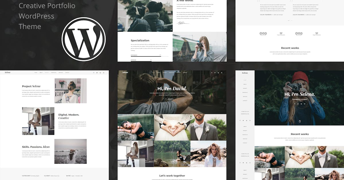 Selena. - Multipirpose WordPress Theme