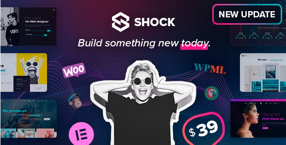 Shock - Agency and Portfolio WordPress Theme