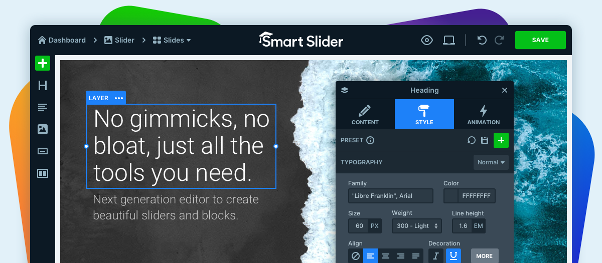 Smart Slider Pro [Joomla] + Demo Sliders