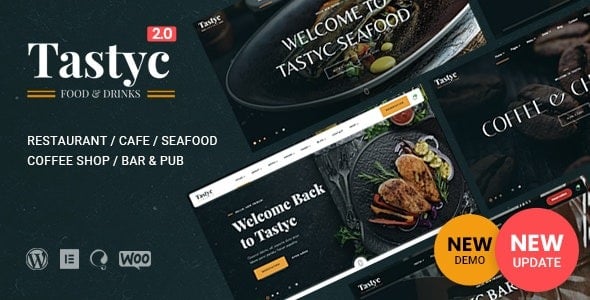 Tastyc - Restaurant WordPress Theme