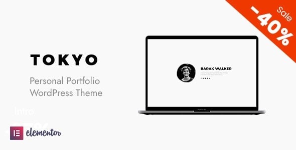 Tokyo - Personal Portfolio WordPress Theme