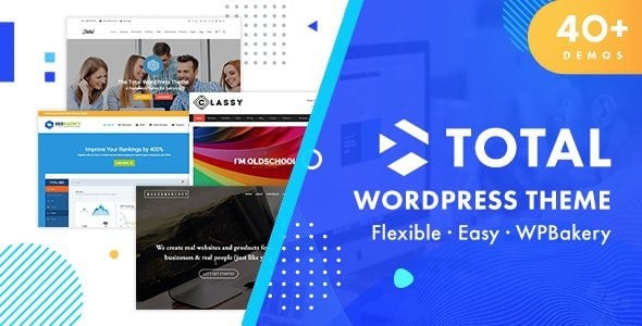 Total - Responsive Multi - Purpose WordPress Theme