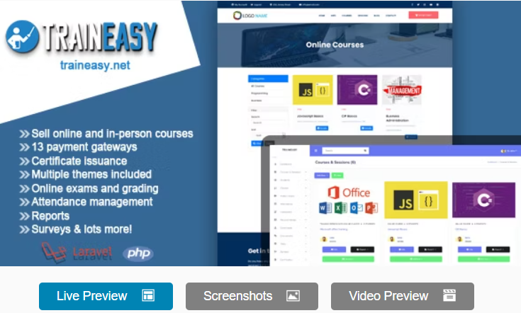 TrainEasy LMS - Training & Learning Management System