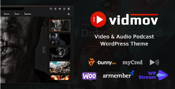 VidMov Video WordPress Theme