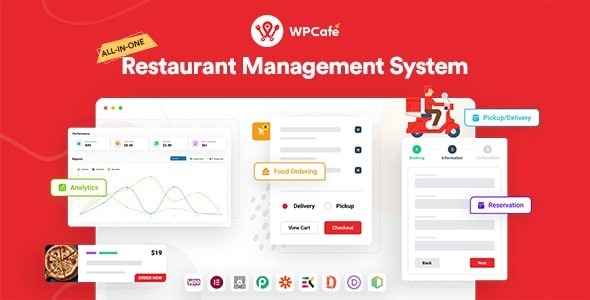 WP Cafe PRO + Free Table Reservation