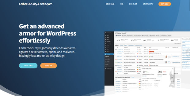 WP Cerber Security Pro WordPress Antispam & Malware Scan