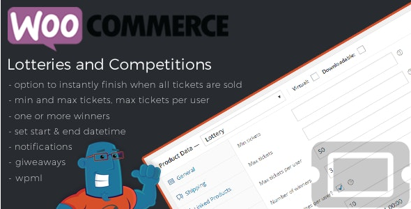 WooCommerce Lottery + WooCommerce Lottery Pick Number [Bundle]