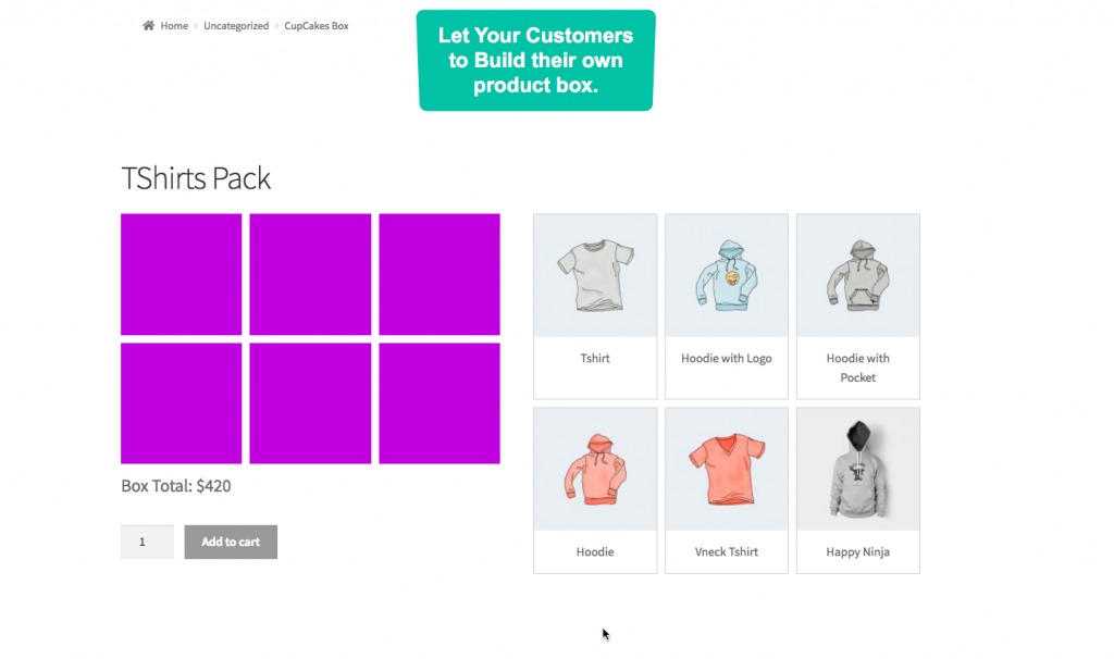 WooCommerce Mix and Match Products