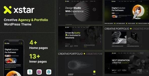 Xstar Creative Agency & Portfolio WordPress Theme