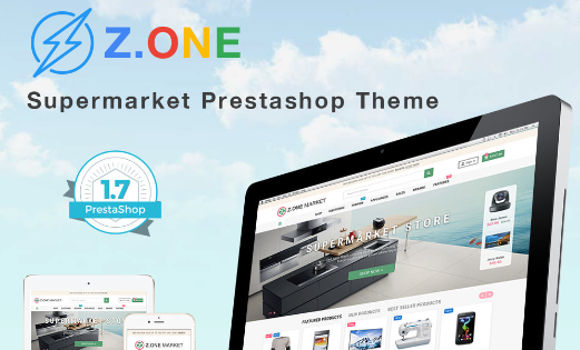 ZOne Supermarket Online Shop Prestashop Theme