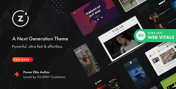 Zeen - Next Generation Magazine WordPress Theme