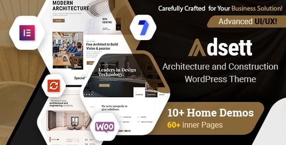 Adsett Architecture WordPress Theme