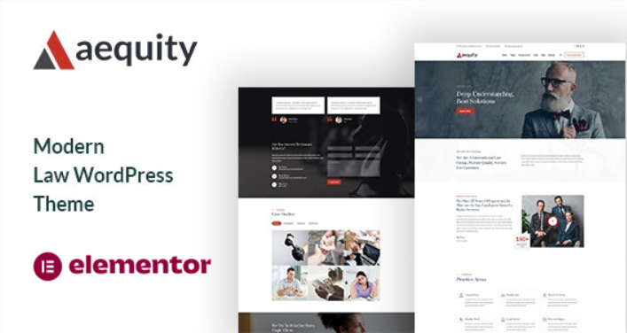 Aequity Law WordPress Theme