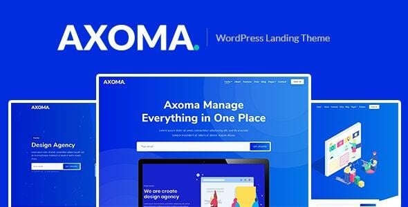 Axoma - WordPress SaaS Theme