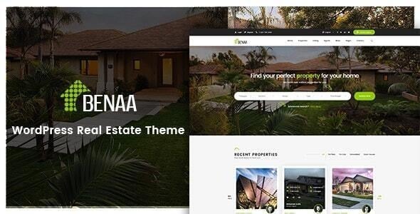 Benaa Real Estate WordPress Theme