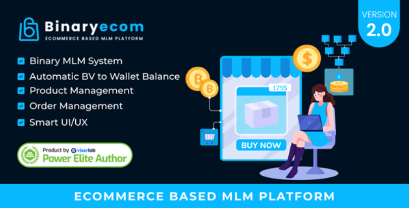 BinaryEcom Ecommerce Based MLM Platform