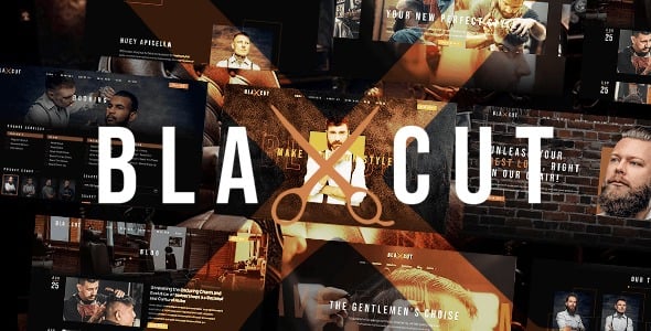 Blaxcut - Barbershop & Hair Salon WordPress Theme