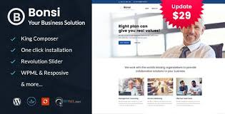 Bonsi - Business Consulting WordPress Theme