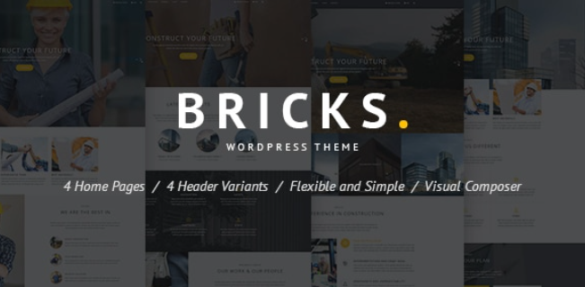 Bricks Construction & Building WordPress Theme