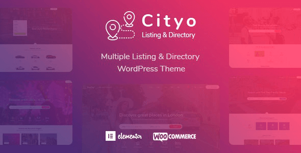 Cityo Multiple Listing Directory WordPress Theme