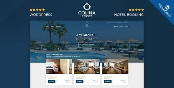 Colina - Resort and Hotel WordPress Theme