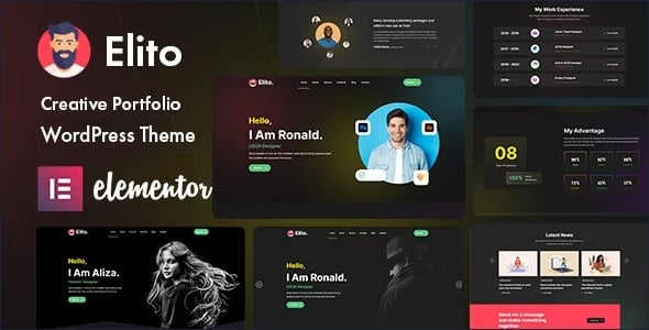 Elito Creative Portfolio WordPress Theme