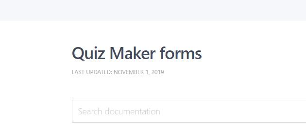 Formidable Quiz Maker