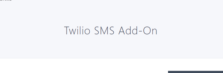 Formidable Twilio