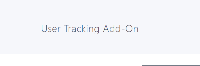 Formidable User Tracking