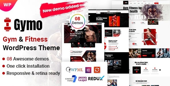 Gymo Gym & Fitness WordPress Theme