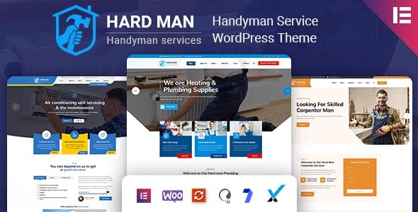 Hardman Handyman & Plumber WordPress Theme