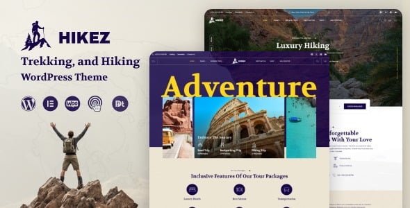 Hikez Adventure Travel WordPress