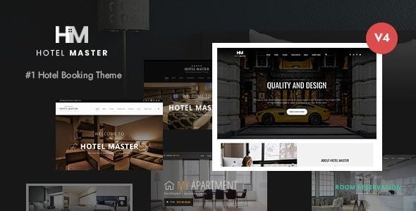 Hotel Master Hotel Booking WordPress Theme