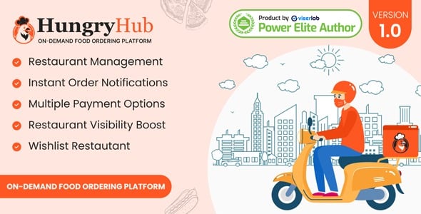 HungryHub On Demand Food Ordering Platform