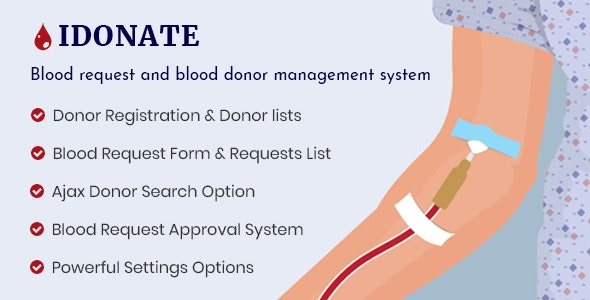 IDonatePro - Blood Donation