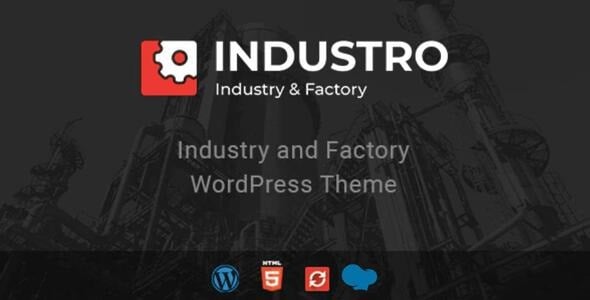 Industro - Industry & Factory WordPress Theme