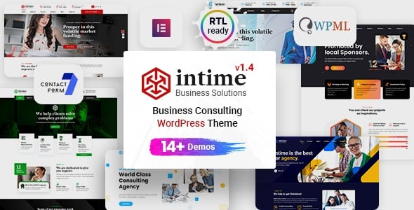 Intime Business Consulting WordPress Theme