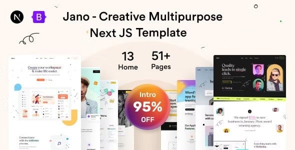 Jano - Multipurpose React NextJs Template