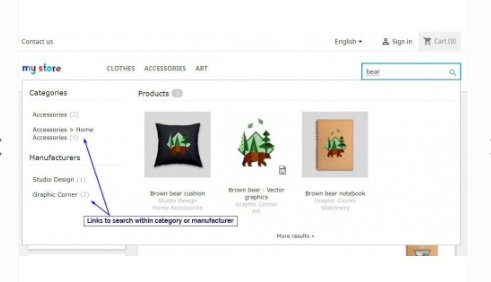 JoliSearch module advanced visual search Prestashop