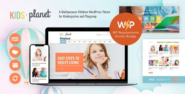 Kids Planet - A Multipurpose Children WP Theme