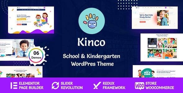 Kinco Kindergarten WordPress Theme