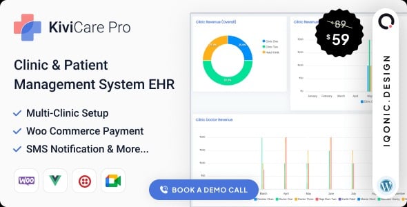 Kivicare Pro - Clinic & Patient Management System EHR