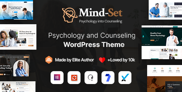 Mindset - Psychology Counseling WordPress Theme