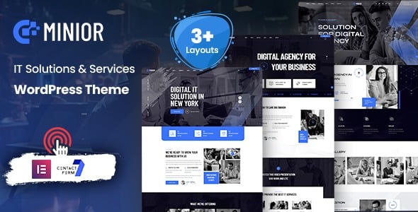 Minior IT Solutions & Technology WordPress Theme