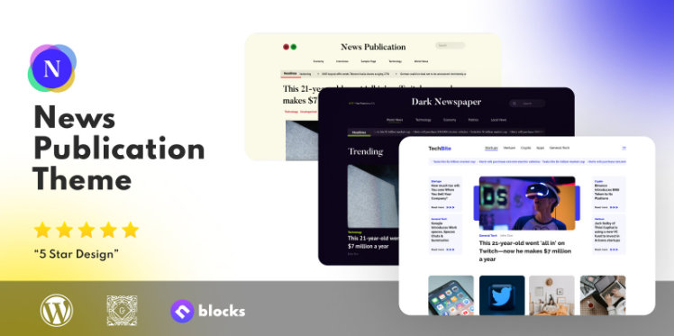 News Publication Theme WordPress