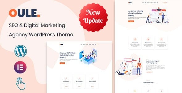 Oule - Digital Marketing Agency WordPress Theme