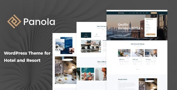 Panola - Resort and Hotel WordPress Theme