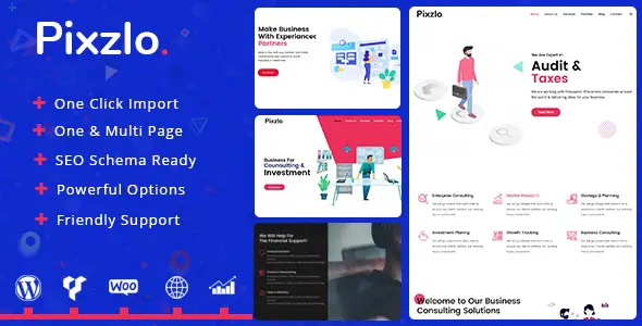 Pixzlo Creative Theme for Professionals