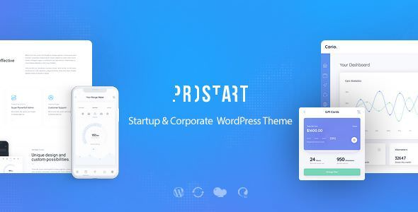 Prostart - Startup & Corporate WordPress Theme